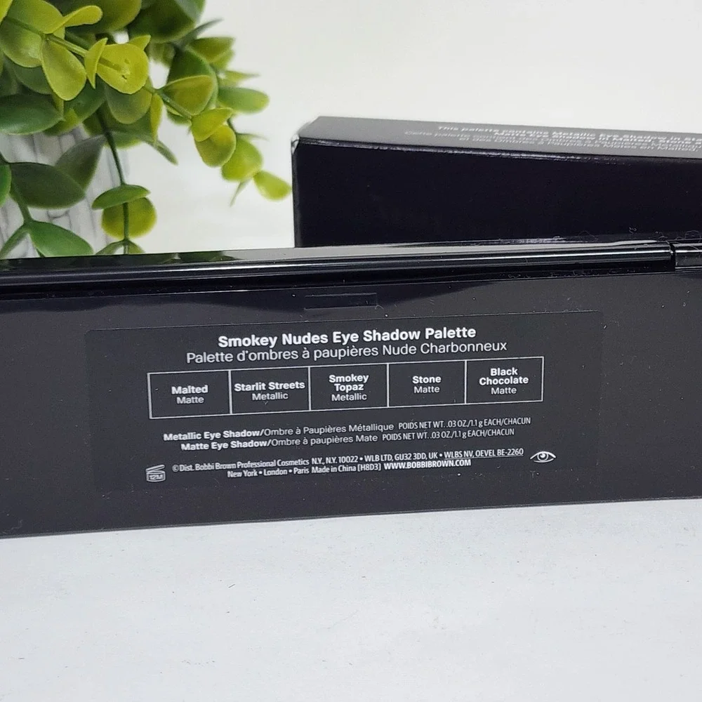 Bobbi Brown Smokey Nudes Eye Shadow Palette - Brand New